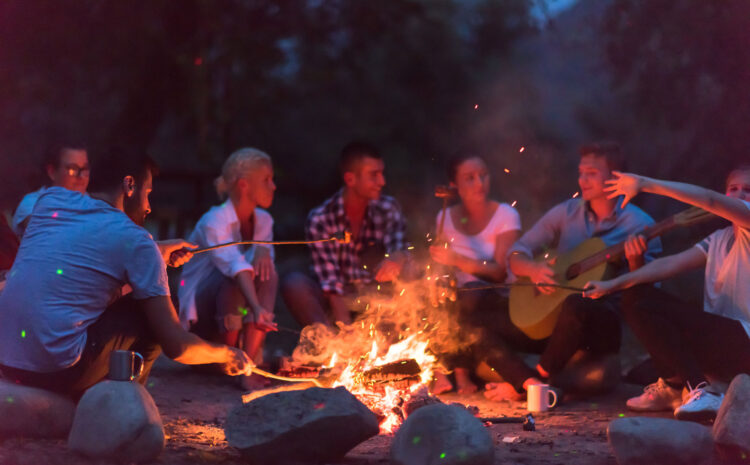 Feuerküche & Kuksa Schnitzen am Lagerfeuer